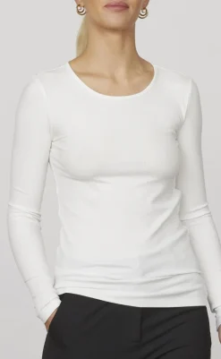 Discount Love & Divine Bluse - Love1215 - Off White Bluser