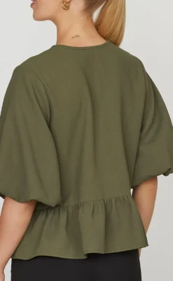 Online Love & Divine Bluse - Love1131 - D. Olive Bluser