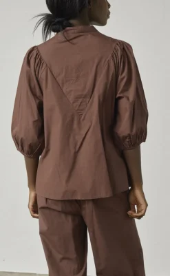 Hot Love & Divine Bluse - Love1310 - Mocha Bluser