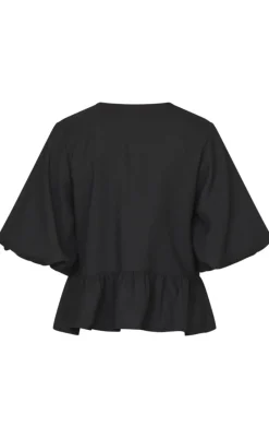 Clearance Love & Divine Bluse - Love1131 - Black/Black Bluser
