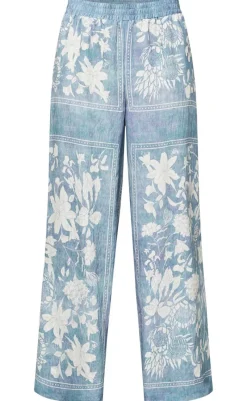 Love & Divine Bukser - Love1176-4 - Flower Bukser & Jeans