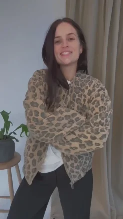 Sale Love & Divine Jakke - Love1277 - Washed Leo Jakker & Frakker|Alt Overtøj