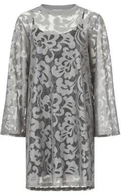 New Love & Divine Kjole - Love1263 - Silver Grey Kjoler