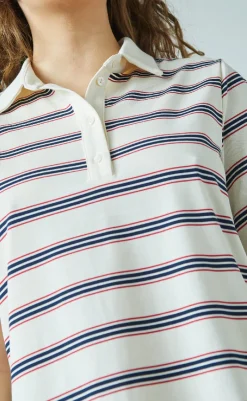 Love & Divine Kjole - Love1349 - Cream/Stripe Kjoler