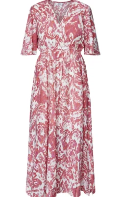 Outlet Love & Divine Kjole - Love1340-1 - Red Ethnic Kjoler