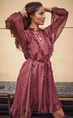 Online Love & Divine Kjole - Love1359 - D. Bordeaux Kjoler