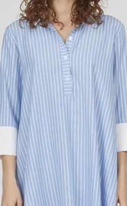 Love & Divine Kjole - Love441-34  -  Blue Stripe Kjoler