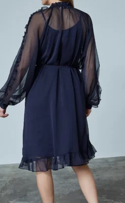 Best Love & Divine Kjole - Love1359 - Navy Kjoler