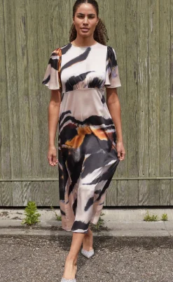 New Love & Divine Kjole - Love1000-12 - Multi Kjoler