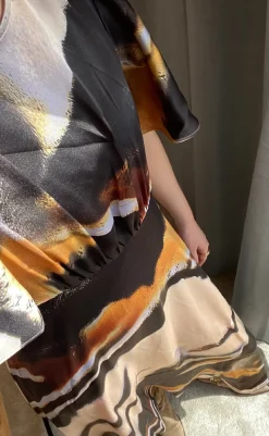 New Love & Divine Kjole - Love1000-12 - Multi Kjoler