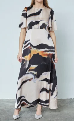 New Love & Divine Kjole - Love1000-12 - Multi Kjoler