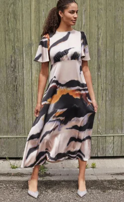 New Love & Divine Kjole - Love1000-12 - Multi Kjoler