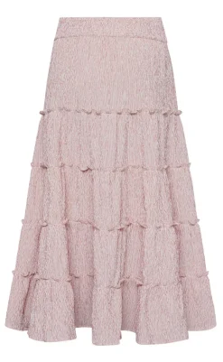 Best Love & Divine Nederdel - Love1326 - Red/White Stripe Nederdele