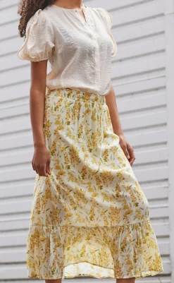 Discount Love & Divine Nederdel - Love1390 - Flower Nederdele