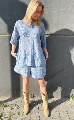 Clearance Love & Divine Shorts - Love970-7 - D. Blue Shorts