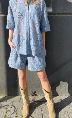 Clearance Love & Divine Shorts - Love970-7 - D. Blue Shorts