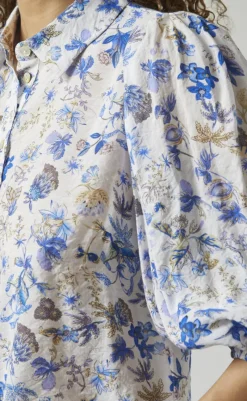 Online Love & Divine Skjorte - Love436-14 - Blue Flower Skjorter
