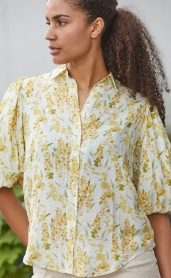 Outlet Love & Divine Skjorte - Love436-16 - Flower Skjorter