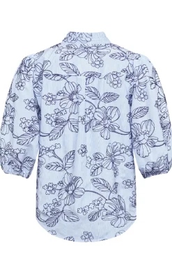 Hot Love & Divine Skjorte - Love456-5 - Blue/Stripe Skjorter