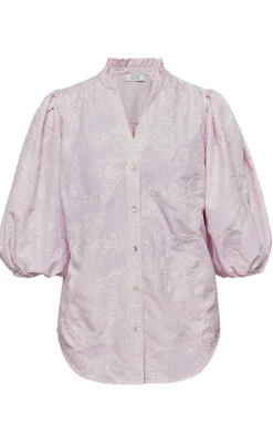 Outlet Love & Divine Skjorte - Love456-5 - Pink/Stripe Skjorter