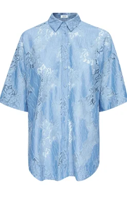 Online Love & Divine Skjorte - Love971-8 - D. Blue Skjorter