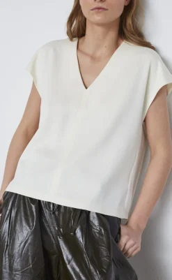 Discount Love & Divine Top - Love1371 - Cream T-shirts & Toppe