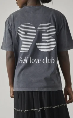 Discount Love & Divine T-Shirt - Love1303 - Grey Wash T-shirts & Toppe