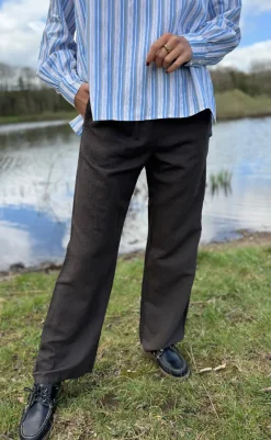 Discount Bluse - Christella - Brunnera Blue Bluser