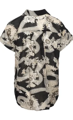 Clearance Bluse - Jardine - Black Bluser