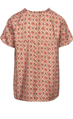 New Bluse - Maritoana - Hot Coral Bluser