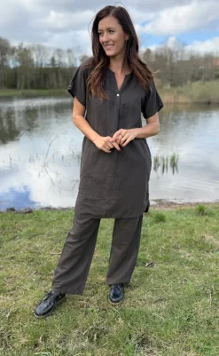 Clearance Bukser - Elilin - Choco Lux Bukser & Jeans