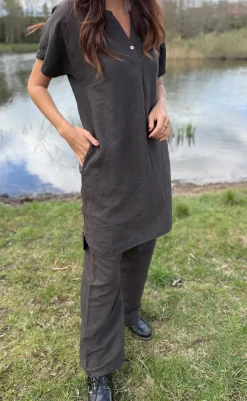 Clearance Bukser - Elilin - Choco Lux Bukser & Jeans