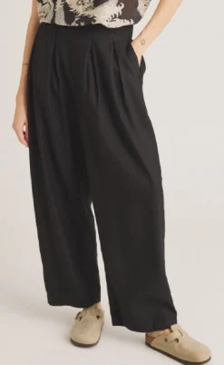 Outlet Bukser - Janet - Black Bukser & Jeans