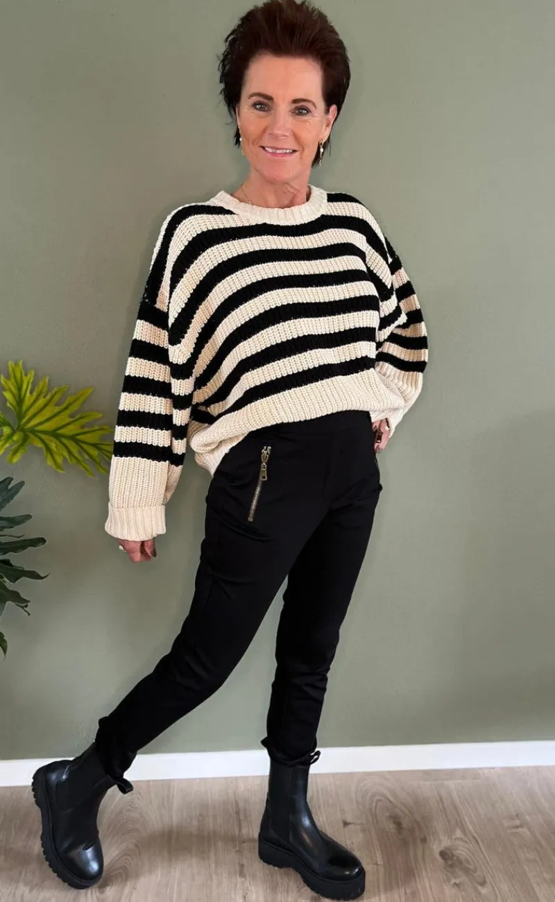 Outlet Bukser - Rise - Black Bukser & Jeans