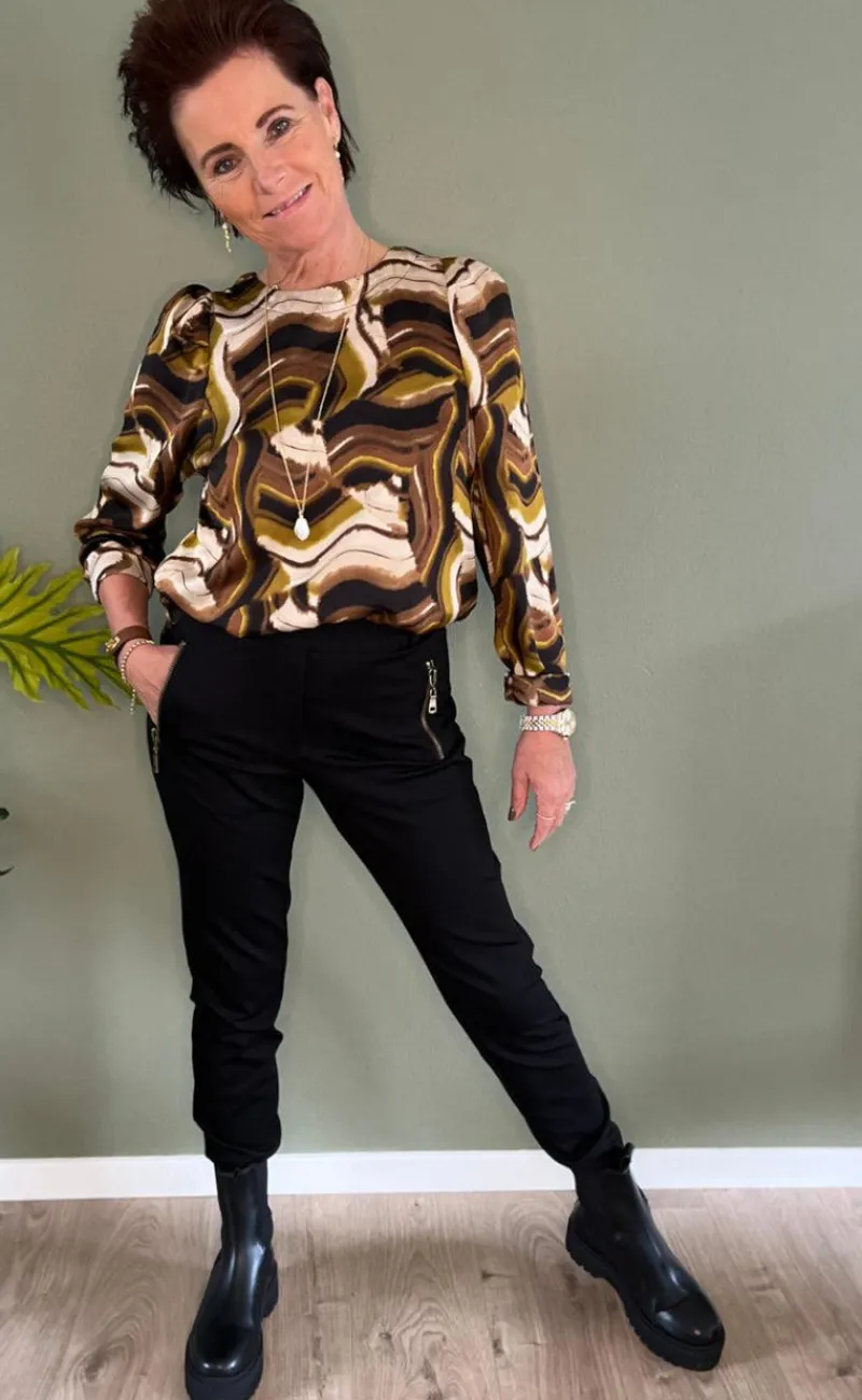 Outlet Bukser - Rise - Black Bukser & Jeans