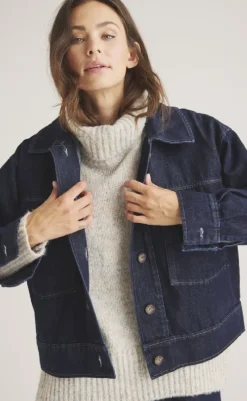 Clearance Jakke - Tarade - Dark Indigo Jakker & Frakker|Alt Overtøj