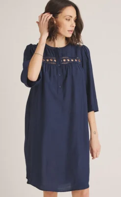 Best Kjole - Carolat - Navy Blue Kjoler