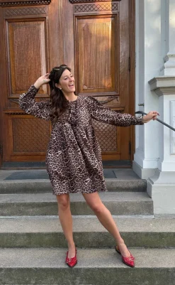 Outlet Kjole - Lynetti - Cocoa Brown Kjoler