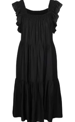 Online Kjole - Rufusana - Black Kjoler