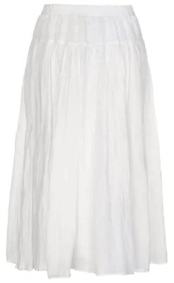 Online Nederdel - Selinda - Cream Nederdele