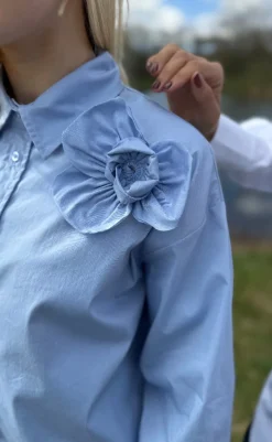 Skjorte - Gerflow - Brunnera Blue Skjorter