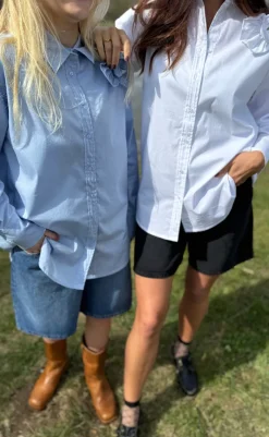 Skjorte - Gerflow - Brunnera Blue Skjorter