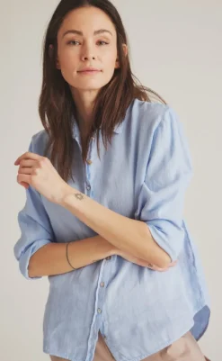 Clearance Skjorte - Kitt - Chambray Blue Skjorter