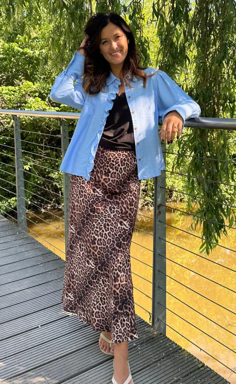 Discount Skjorte - Makito - Cashmere Blue Skjorter