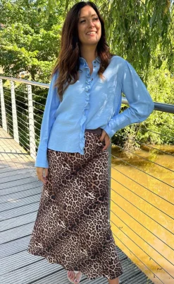 Discount Skjorte - Makito - Cashmere Blue Skjorter