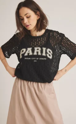 Outlet T-shirt - Jua - Black T-shirts & Toppe