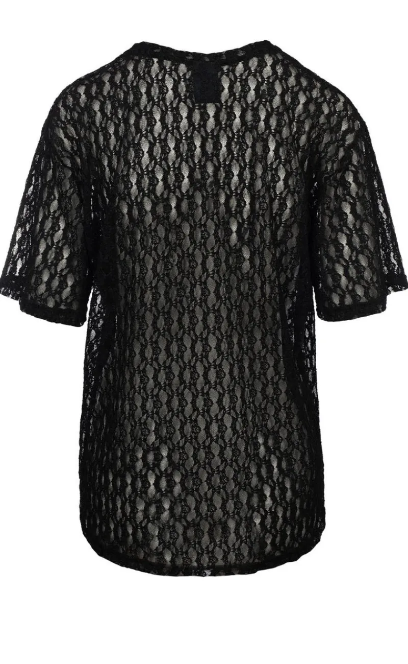 Outlet T-shirt - Jua - Black T-shirts & Toppe