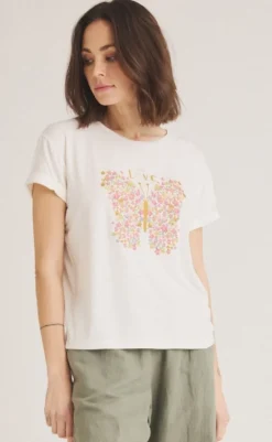 Online T-shirt - Love - Cream T-shirts & Toppe