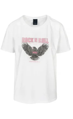 Outlet T-shirt - Rock - White T-shirts & Toppe