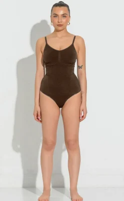Clearance Bodysuit - Coco - Chocolate Undertøj & Shapewear